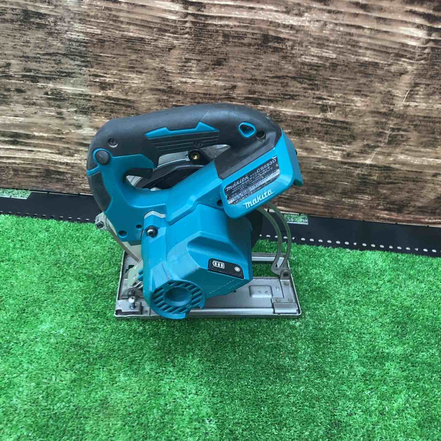 中古品】マキタ(makita) コードレスチップソーカッター CS553DZ 動作