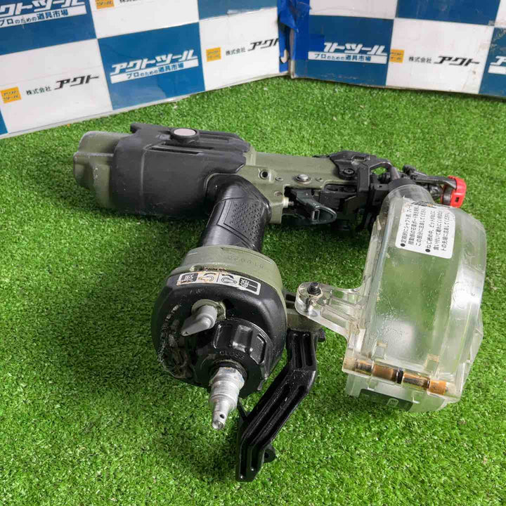 ◇ハイコーキ(HIKOKI ※旧:日立工機) 高圧エアネジ打ち機 WF4HS(AG) アブソリュートグリーン【草加店】