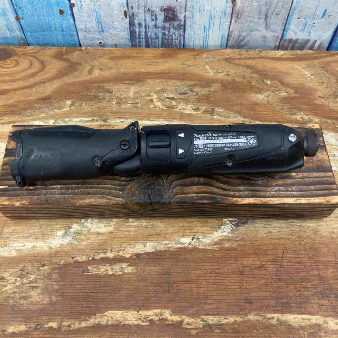 【中古品】☆マキタ(makita) コードレスペンインパクトドライバー TD021DSB 7.2V フルセット【柏店】