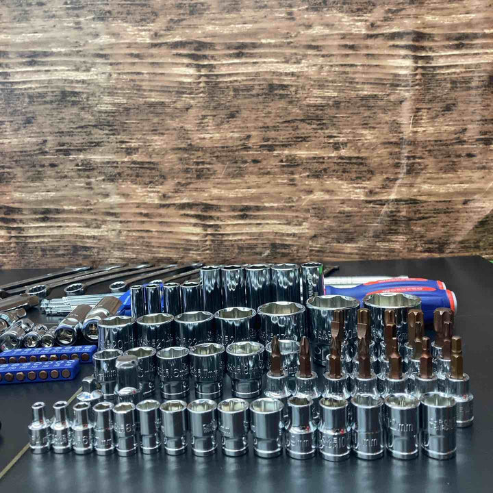 WORKPROソケットレンチ123点セットW003025AJ　※一部摩耗痕あり【川越店】