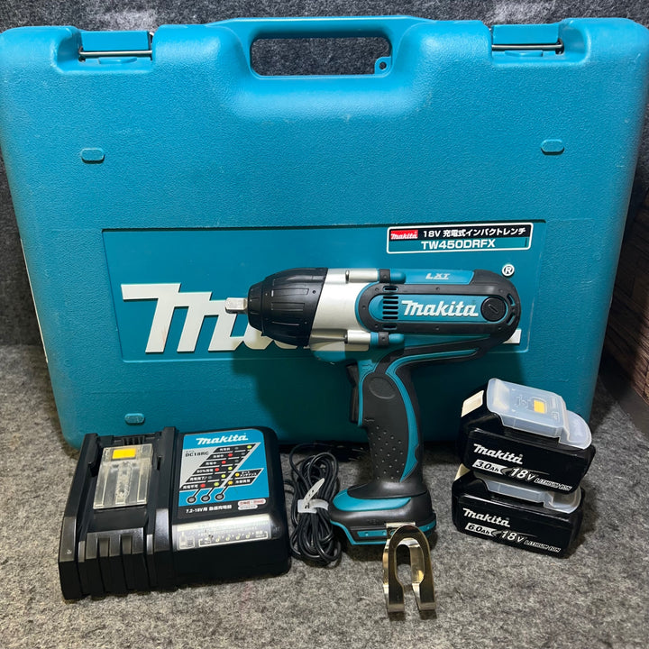 〇マキタ(makita) コードレスインパクトレンチ TW450DRFX【桶川店】