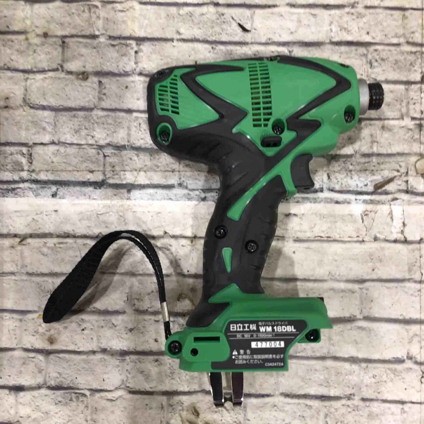 HiKOKI(旧日立工機) 電子パルスドライバ WM18DBL(NN)(L)※本体のみ HiKOKI(旧日立工機) 電子パルスドライバ WM18DBL(NN)(L)※本体のみ