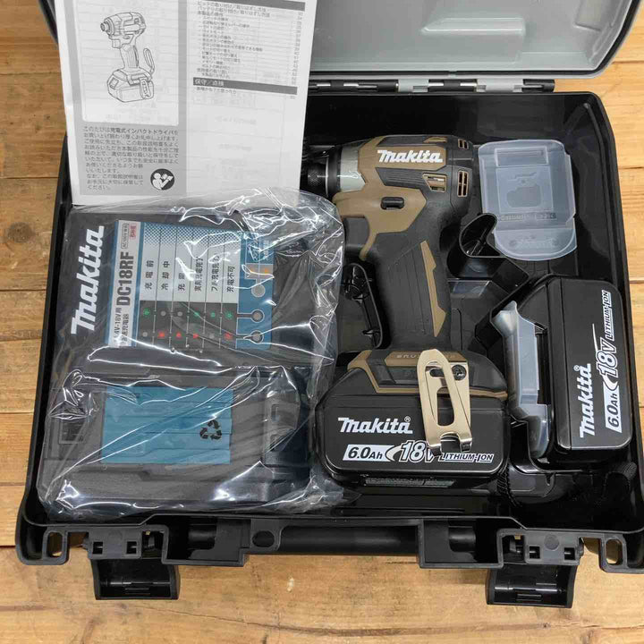 【未使用品】 マキタ(makita) コードレスインパクトドライバー TD173DGXAB 18V フルセット 【東大和店】