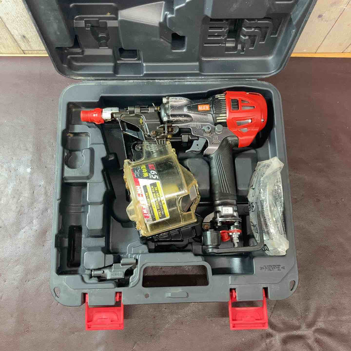 【中古品】 マックス(MAX) 高圧エア釘打ち機 HN-65FW1 【東大和店】