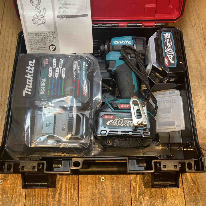 ★マキタ(makita) 40Vmaxコードレスインパクトドライバー TD005GRDX【所沢店】