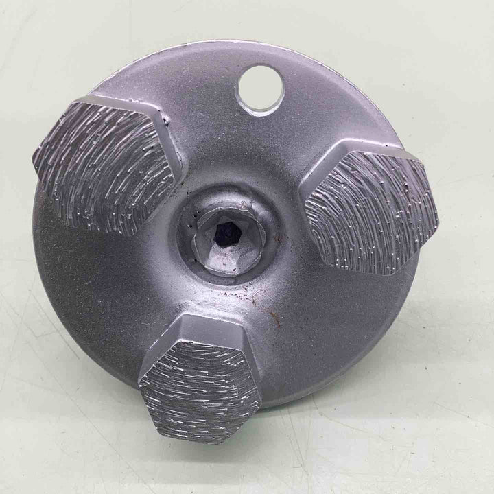 ライナックス LINAX K-30,K-45,K-60対応 床研削機用カッター 3個入り　ダイヤカッターシルバー 【越谷店】