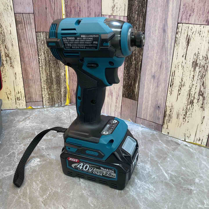 ★マキタ(makita) コードレスインパクトドライバ TD003GRAX【八潮店】