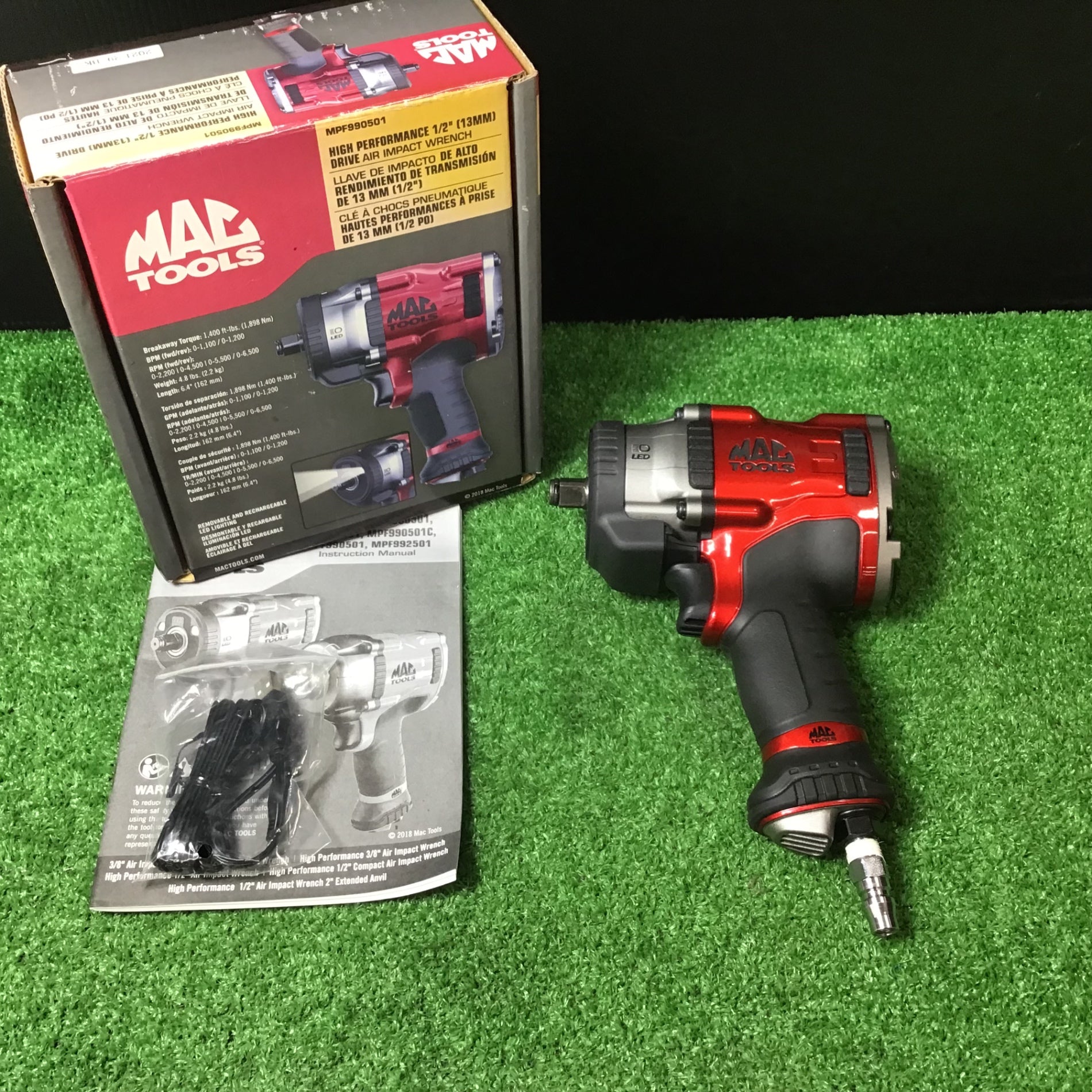 美品/中古品】マックツール(MACTOOLS) 1/2エアインパクトレンチ MPF990501【岩槻店】 – アクトツールオンラインショップ