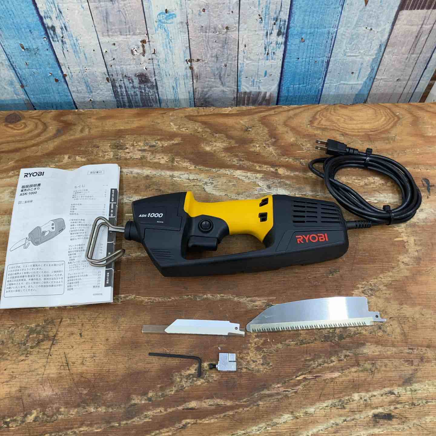 ◇リョービ(RYOBI) 電気ノコギリ ASK-1000 619700A【柏店】 ◇リョービ(RYOBI) 電気ノコギリ ASK-1000 619700A【柏店】 – アクト