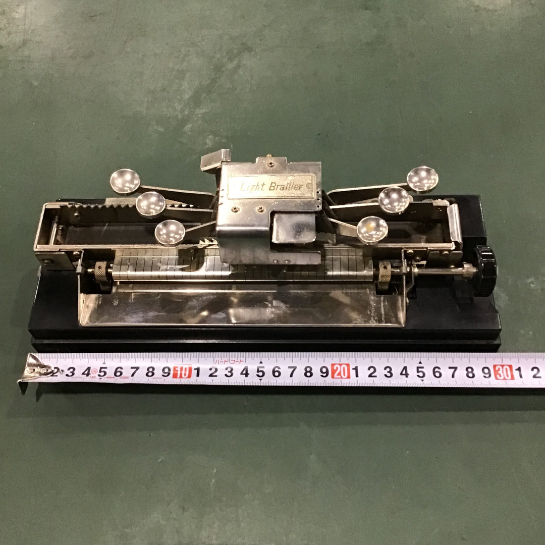 弘誓社 Light Brailler ライトブレーラー 点字タイプライター 普通型 カニタイプ 【川口店】