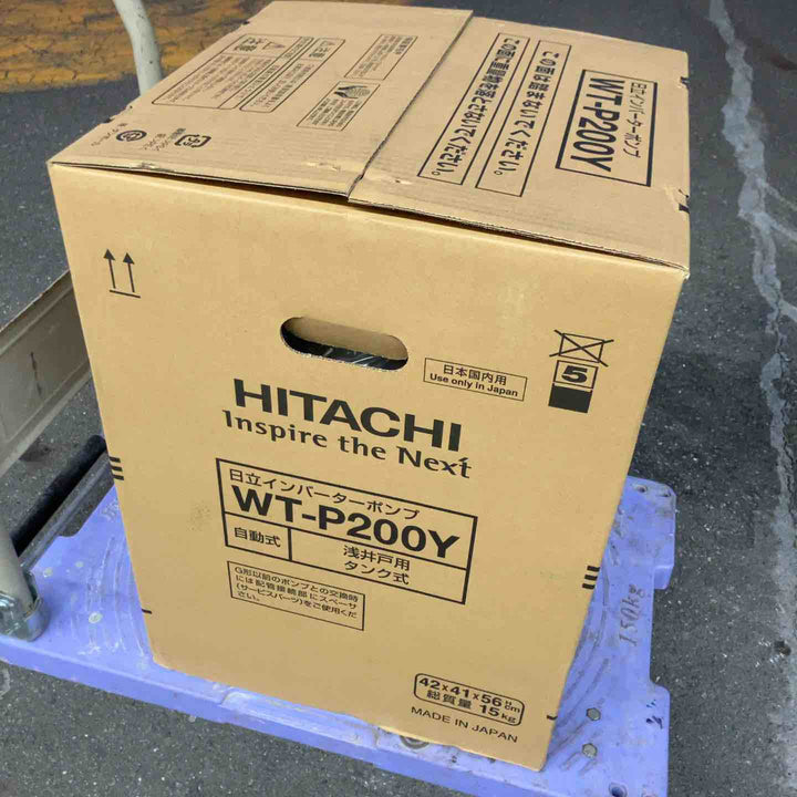 ◇日立 インバーター浅井戸用自動ポンプ WT-P200Y【桶川店】