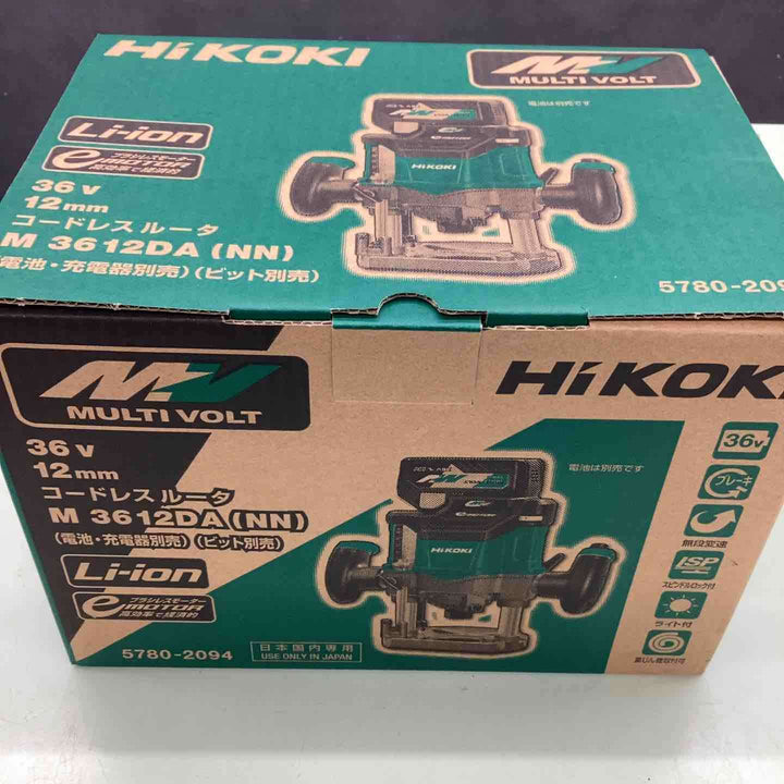 ★ハイコーキ(HIKOKI ※旧:日立工機) コードレスルーター M3612DA(NN)【越谷店】