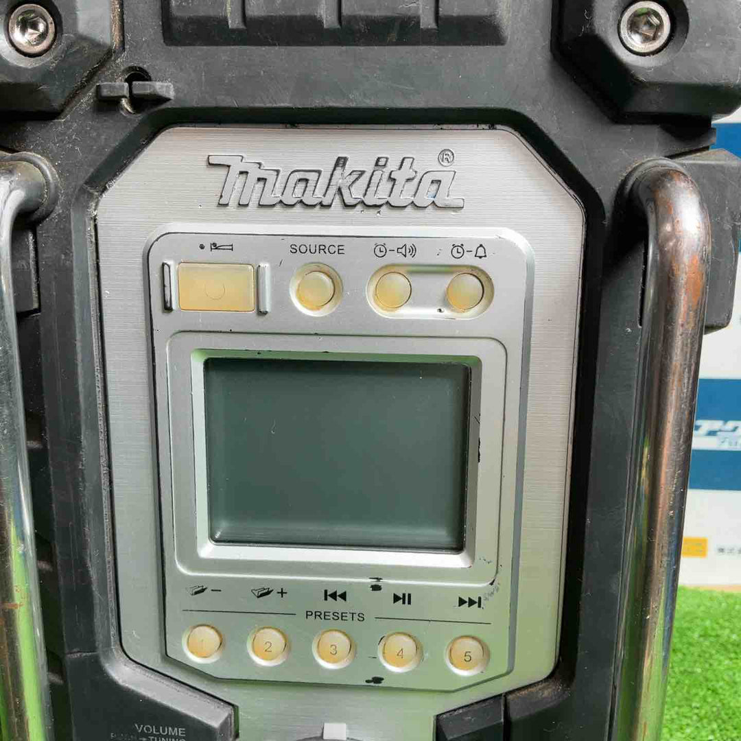 ☆マキタ(makita) コードレスラジオ MR103B ACアダプタ無し アンテナカバー× 【草加店】