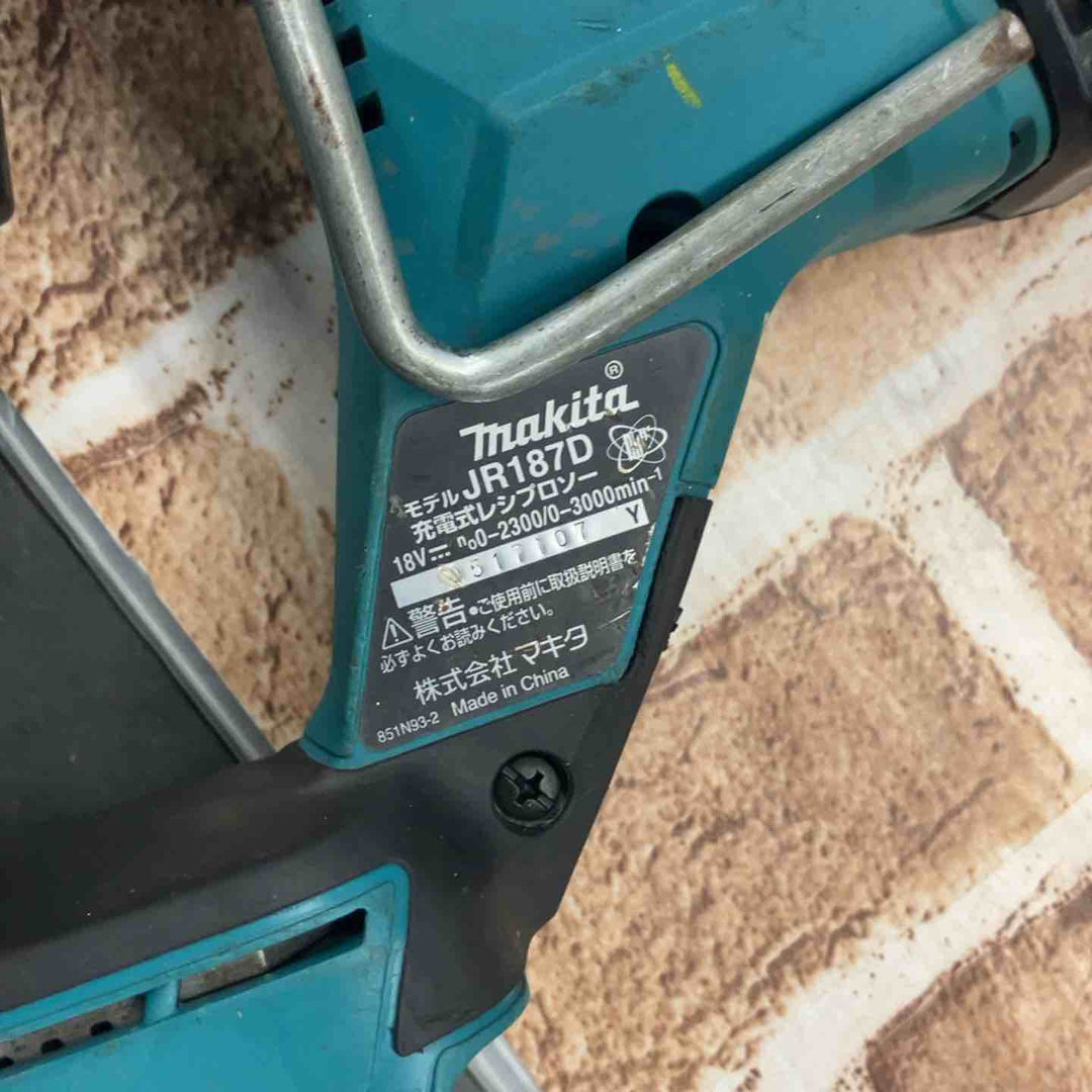 【中古品】マキタ(makita) コードレスレシプロソー JR187DZ【所沢店】