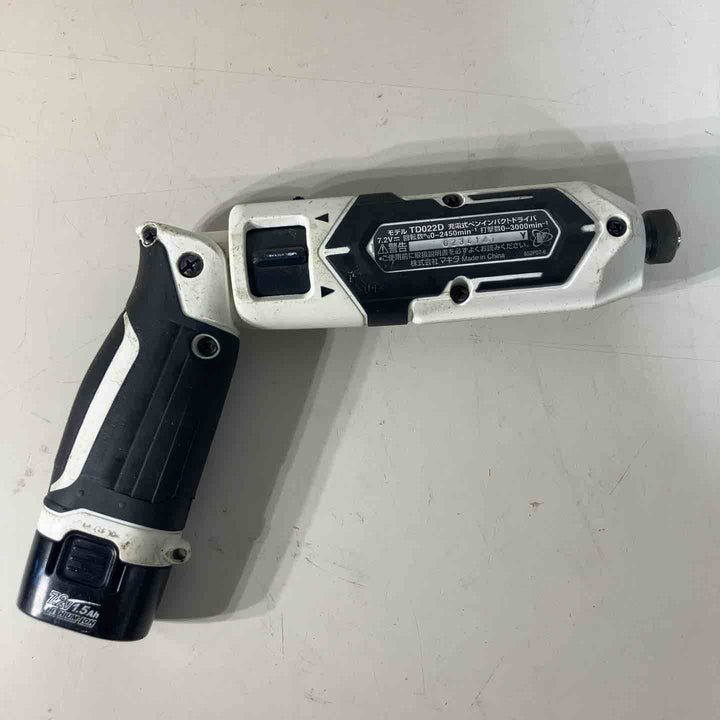 ★マキタ(makita) コードレスペンインパクトドライバー TD022DSHXW【戸田店】