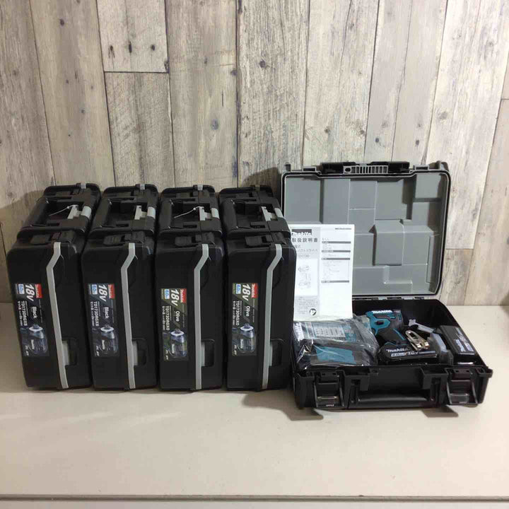 【未使用品】マキタ(makita) コードレスインパクトドライバー TD173DRGX TD173DRGXB TD173DRGXO 5台セット 青 ブルー 黒 ブラック オリーブ【戸田店】