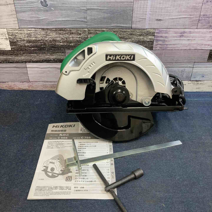 【未使用品】★ハイコーキ HIKOKI 190mm 丸のこ C7SS 外箱無し【八潮店】