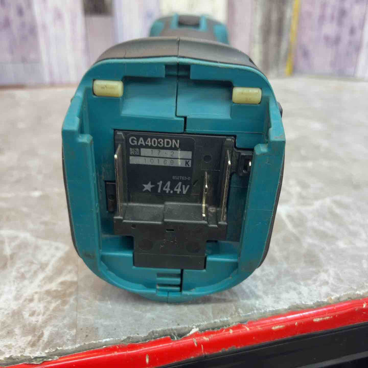 ◇マキタ(makita) 100mm コードレスディスクグラインダ GA403DZN (AG403DN)【八潮店】