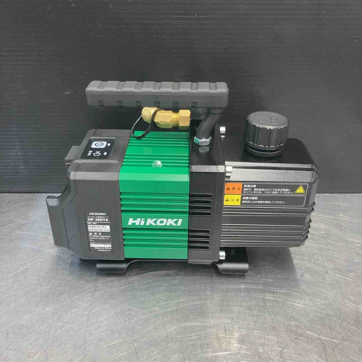 【未使用品(店頭展示品)】 ハイコーキ(HIKOKI) コードレス真空ポンプ UP18DYA(NN)(本体のみ) バッテリー1個付属 【東大和店】
