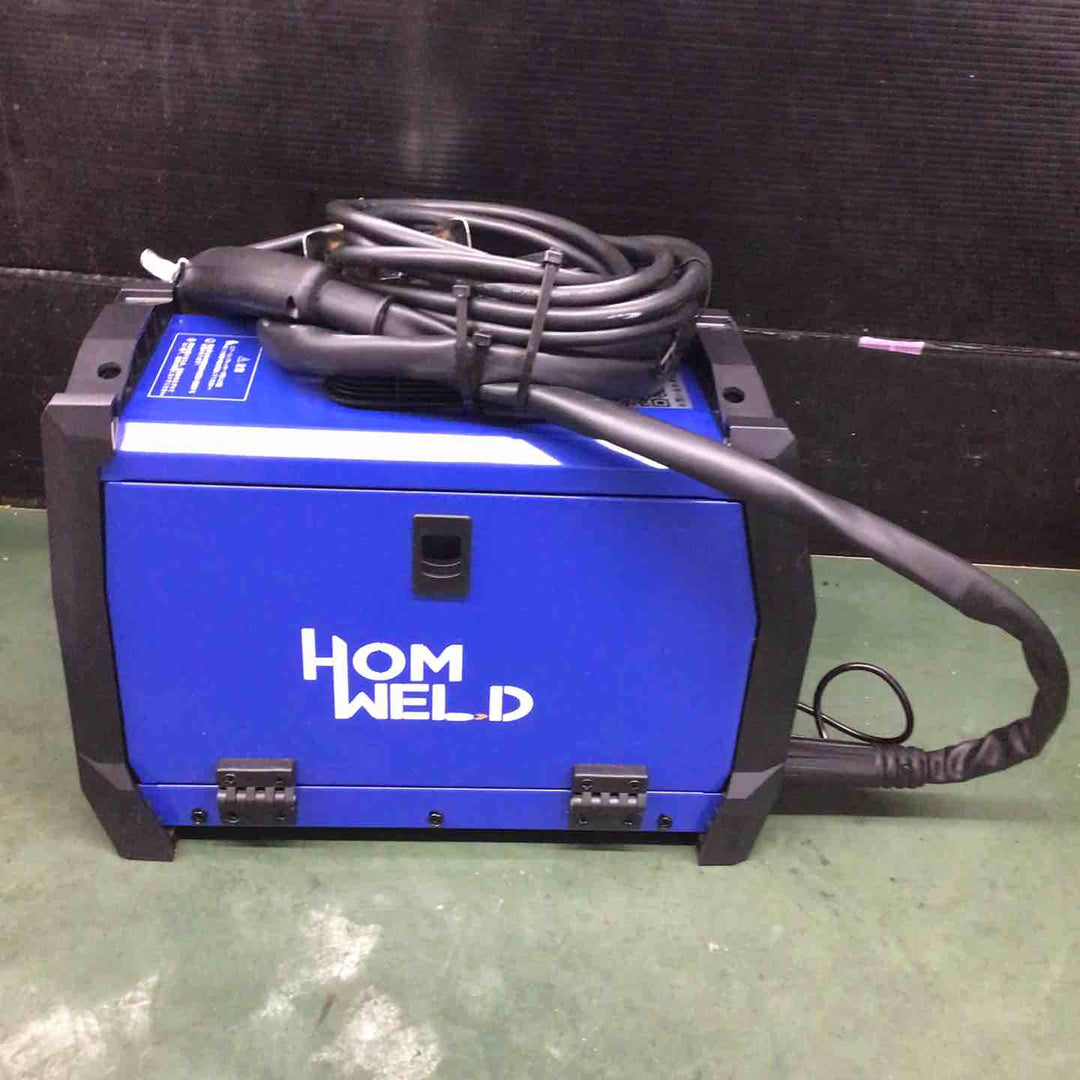 ▼HOMWELD 半自動溶接機MIG160 AC100V 1台両用 MMA・MIGインバータ アーク溶接機 DIY用【戸田店】