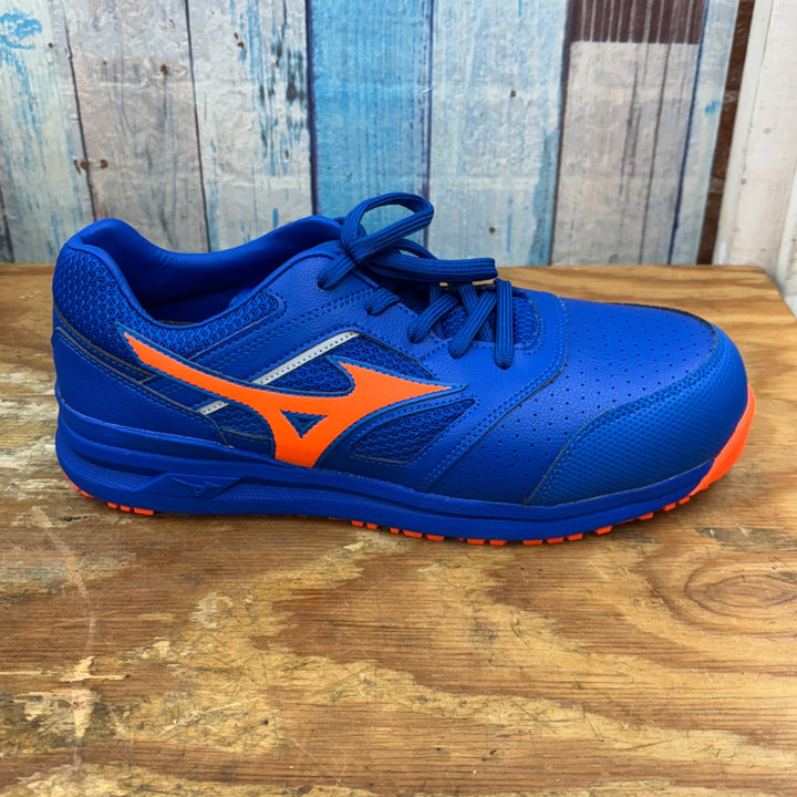 ミズノ/mizuno ワークシューズ ALMIGHTY LSII 11L 27.0cm ブルー×オレンジ【柏店】