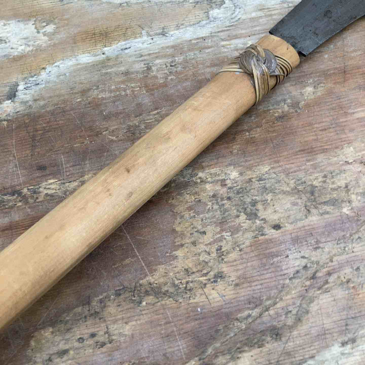 【中古品】　銘不明 片刃鋸 全長約930mm 和工具 大工道具 【柏店】