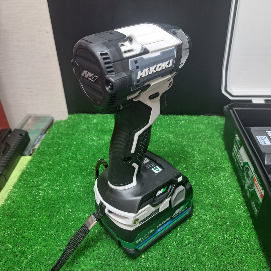 ハイコーキ/HIKOKI ※旧:日立 コードレスインパクトドライバー WH36DD(2XHSZ)(FW) 限定カラー フロスティホワイト【岩槻店】