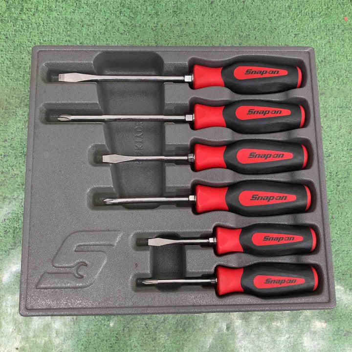 Snap-on/スナップオン ドライバーセット(6本) プラスドライバー(3本) マイナスドライバー(3本) PAKTY061【町田店】