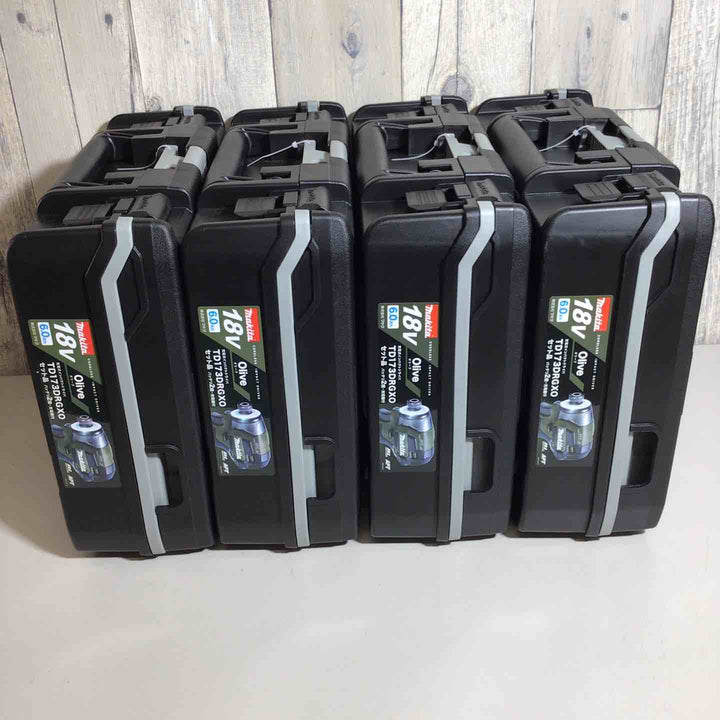 【未使用品】 マキタ makita コードレス インパクトドライバー TD173DRGXO オリーブ 4台セット【戸田店】