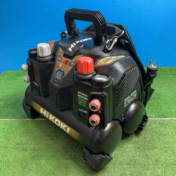 【美品】★ハイコーキ(HIKOKI ※旧:日立工機) 高圧エアコンプレッサ EC1245H3(CTN)  ◎充填時間約3分50秒【岩槻店】