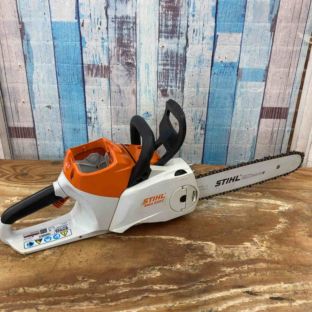 ◇スチール(STIHL) 充電式チェンソー MSA220C【柏店】