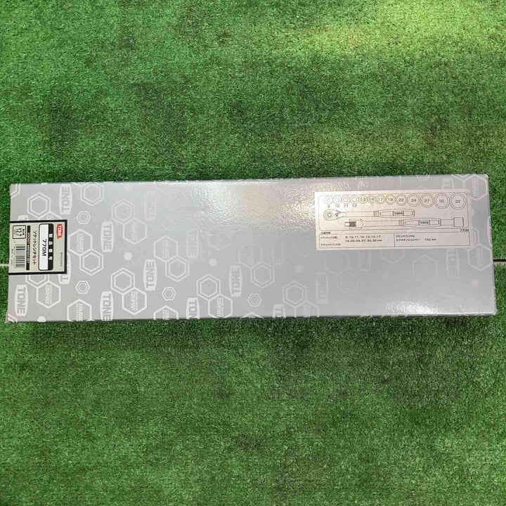 ◇トネ(TONE) ソケットレンチセット 差込角12.7mm(1/2") 770M 内容16点 シルバー【岩槻店】