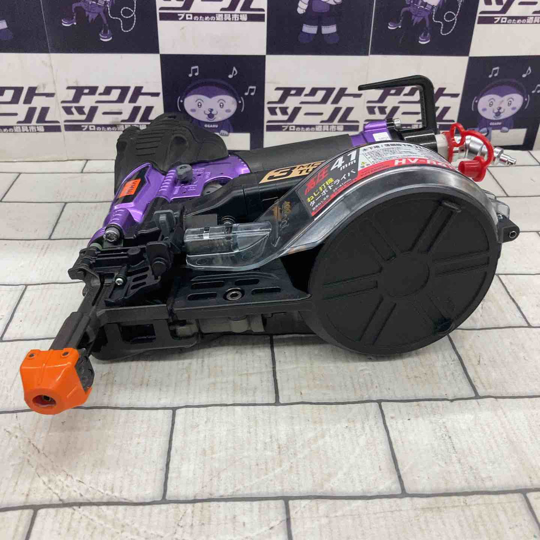 ☆マックス(MAX) 高圧エアネジ打ち機 HV-R41G5-M(限定色) メタリックパープル【所沢店】