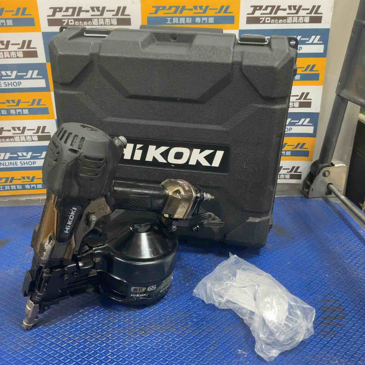 ★ハイコーキ(HIKOKI ※旧:日立工機) 高圧エア釘打ち機 NV65HR2(S)【草加店】