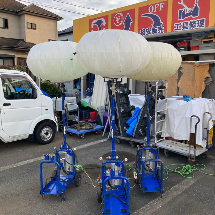 【中古品/店頭受取り限定】ヤマハ エア式バルーン投光器 YL-miniB1i 3台セット【東大和店】