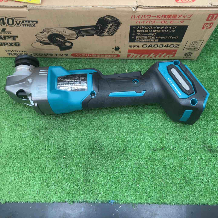 【未使用品(店頭展示品)】マキタ(makita) 150mmコードレスディスクグラインダー GA034GZ 回転数	8500min-1[回転/分]【川越店】