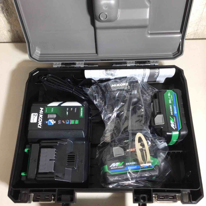 ★ハイコーキ(HIKOKI ※旧:日立工機) コードレスインパクトドライバ ストロングブラック WH36DD(2XHBSZ)【戸田店】