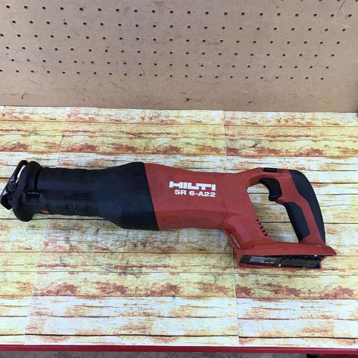 ヒルティ(HILTI) コードレスレシプロソー SR 6-A22【川崎店】