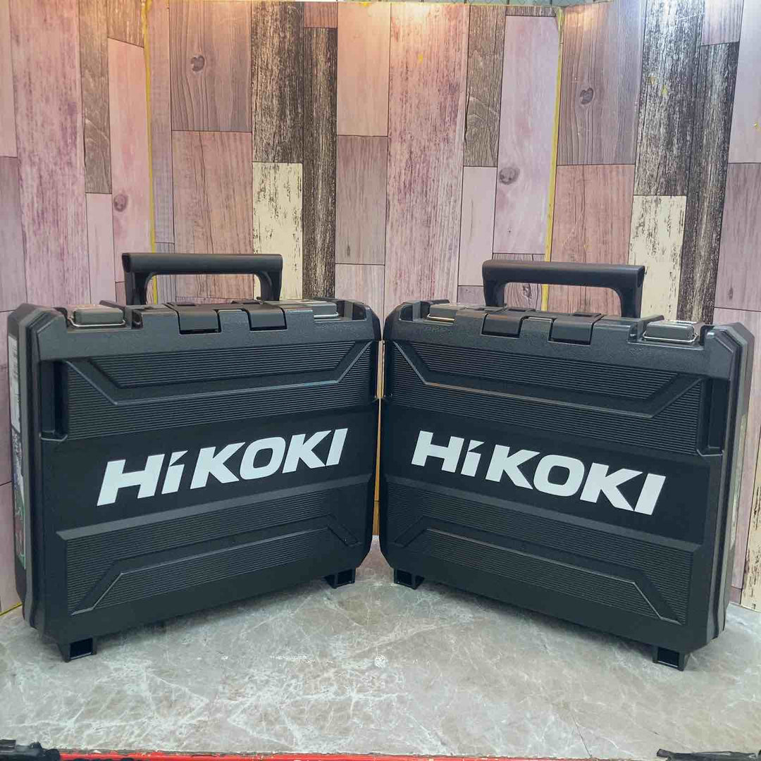 【未使用品】2台セット Hikoki ハイコーキ WH36DD(2XHRSZ) スコーピオンレッド コードレスインパクトドライバー【八潮店】