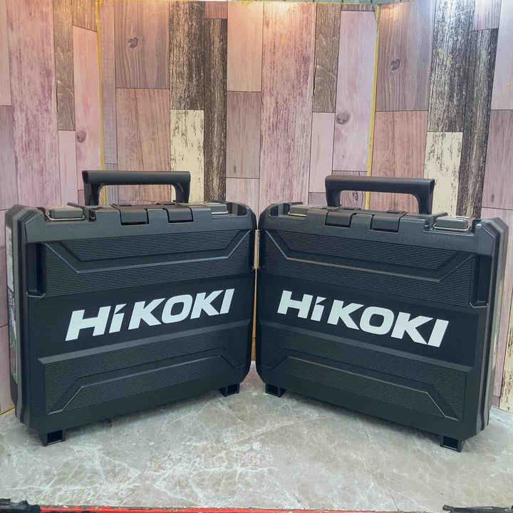 【未使用品】2台セット Hikoki ハイコーキ WH36DD(2XHRSZ) スコーピオンレッド コードレスインパクトドライバー【八潮店】