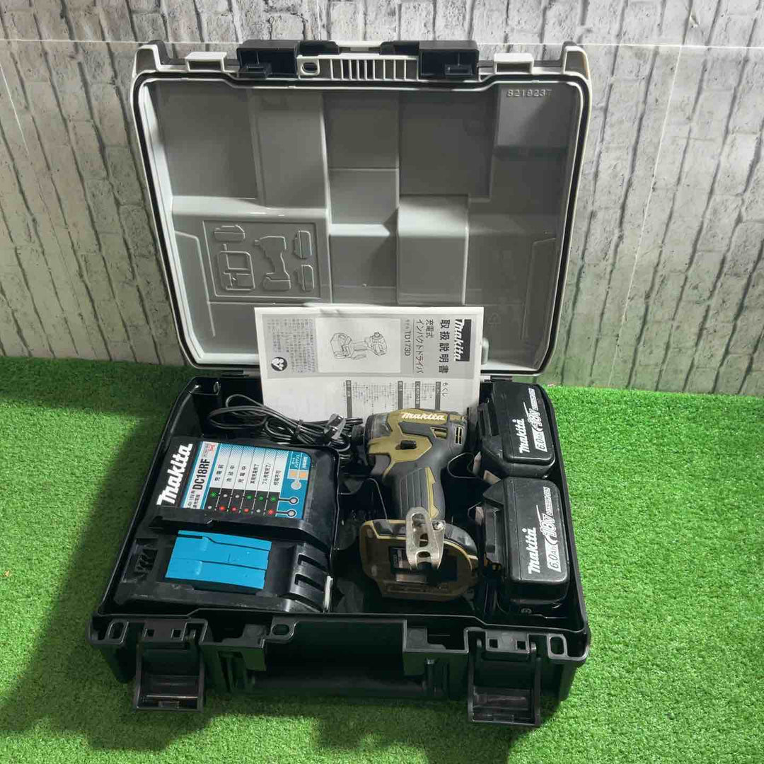 ★マキタ(makita) コードレスインパクトドライバー TD173DRGXO 動作確認済【川口店】