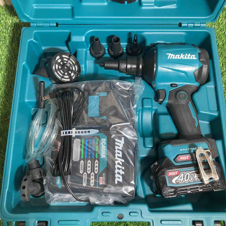 ★マキタ(makita) コードレスエアダスタ AS001GRD　バッテリー、充電器1個付属　充電回数12回【戸田店】