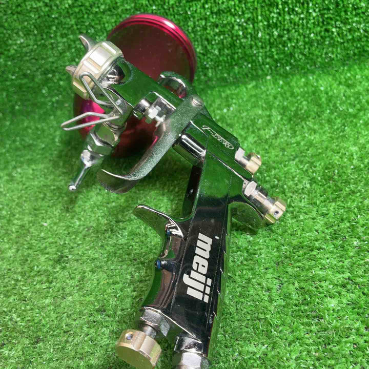 明治 meiji スプレーガン F-ZERO TYPE-B MAX Air 100PSI ⅡB2GT6X カップセット【藤沢店】