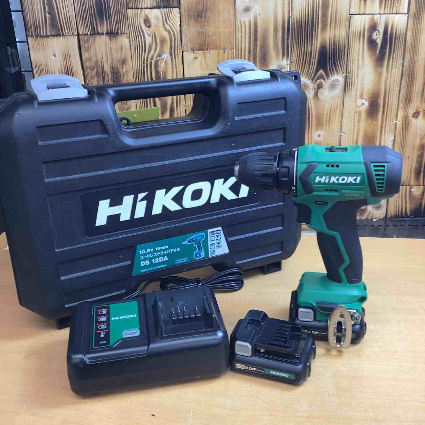 ◇ハイコーキ(HIKOKI ※旧:日立工機) コードレスドリルドライバー DS12DA(2BS)【越谷店】 ◇ハイコーキ(HIKOKI ※旧:日立工機) コードレスドリルドライバー