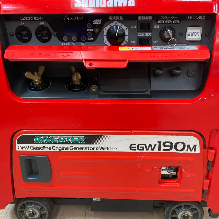 【中古品/店頭受取り限定】★新ダイワ(Shindaiwa) エンジンウェルダー EGW190M-I セルスタートOK【東大和店】