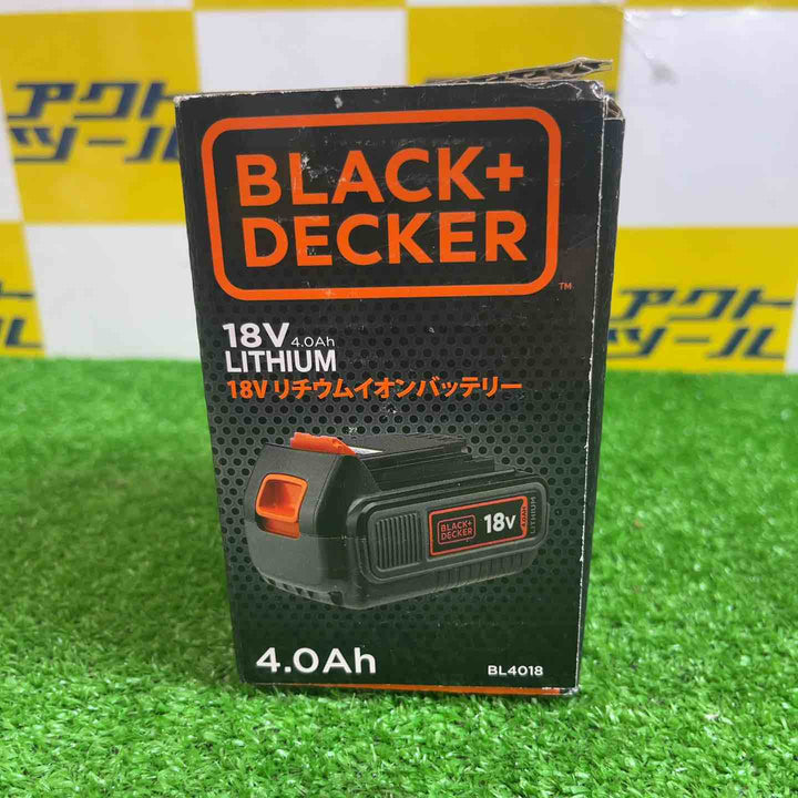 ブラックアンドデッカー リチウムイオンバッテリー 18V 4.0Ah BL4018【越谷店】