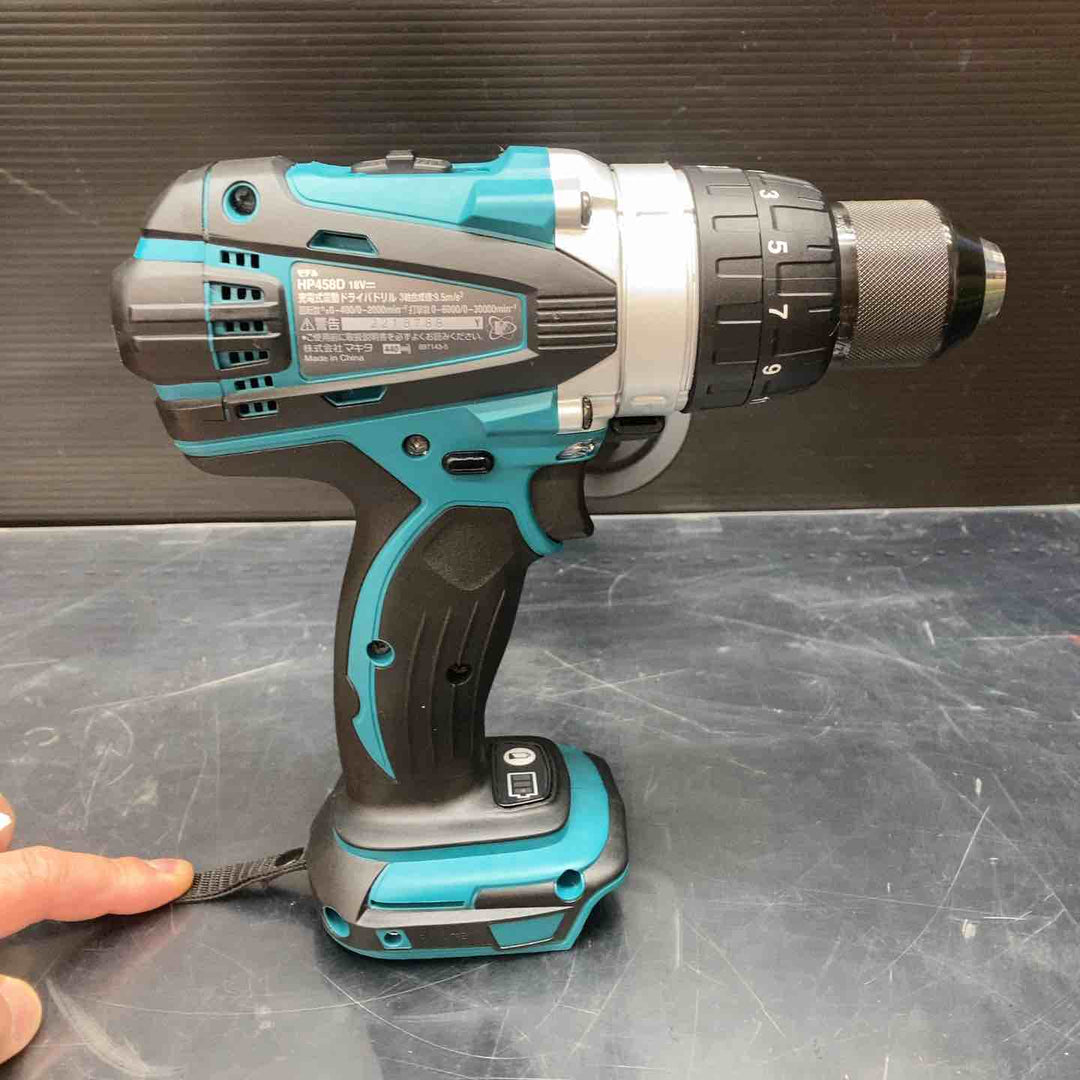 マキタ(makita) コードレス振動ドリルドライバー HP458DZ【川越店】