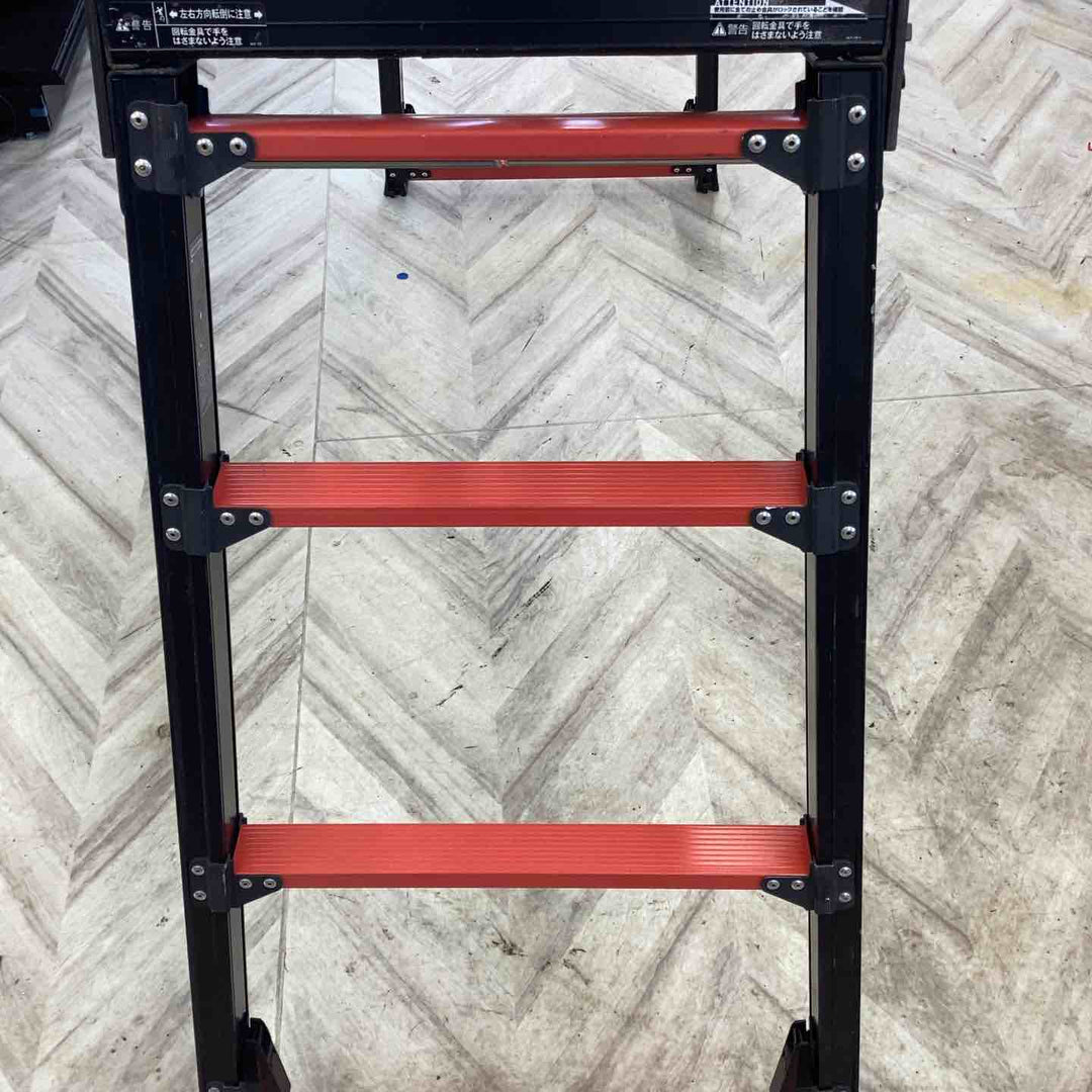 【店頭受取り限定】アルインコ GAUDI GUX-1014WL 脚立 はしご 足場 洗車 可搬式作業台 塗装 内装  メンテナンス 撮影  【越谷店】