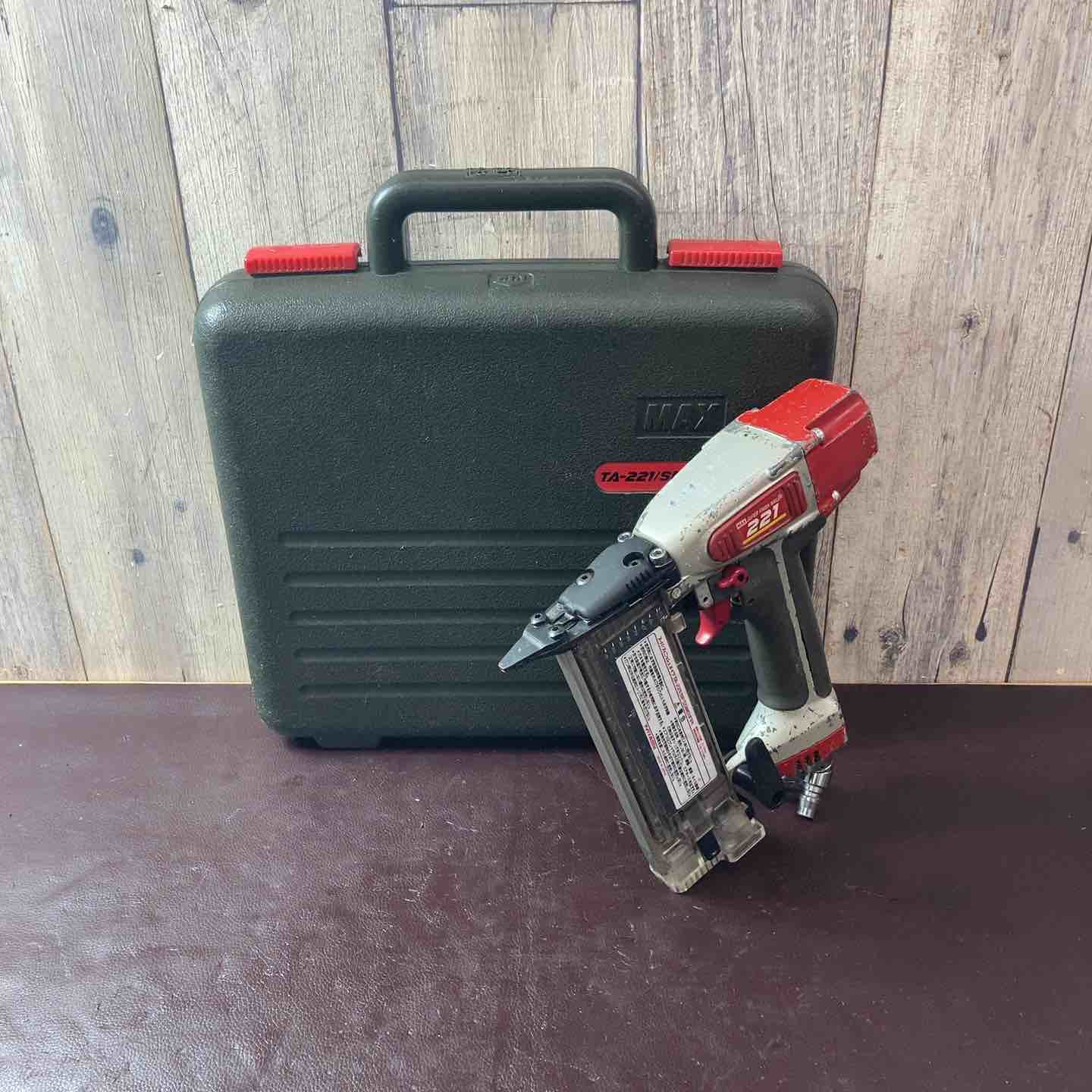 【中古品】 マックス(MAX) 常圧フィニッシュネイラ TA-221/SF55M0(FP) 【東大和店】 中古品】 マックス(MAX) 常圧フィニッシュネイラ TA-221/SF55M0(FP