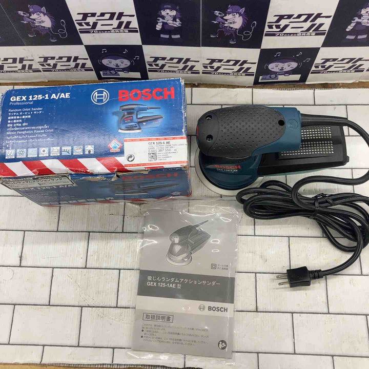 ◇ボッシュ(BOSCH) 吸じんランダムアクションサンダー GEX125-1AE【所沢店】
